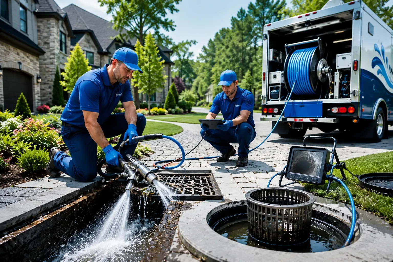 Local outdoor drain cleaning professionals in Poth, TX
